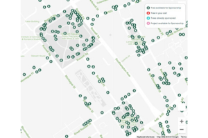 Carbon Heroes Camden tree map